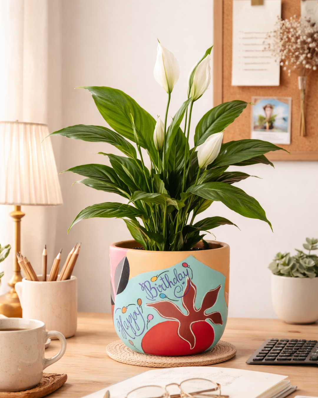 BloomScript – Personalized Hand-Painted Planter